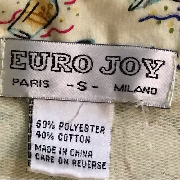 EURO JOY PARIS Jacket, NWT - Picture 5 of 10